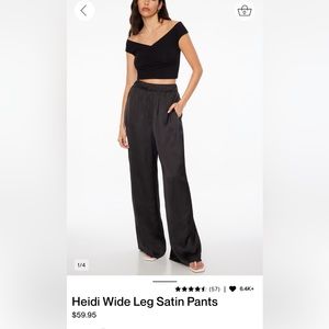 Dynamite satin pants